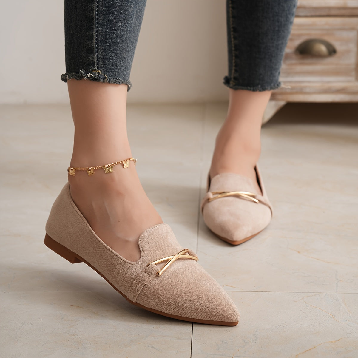 GleamStep™ Metal Accent Flats