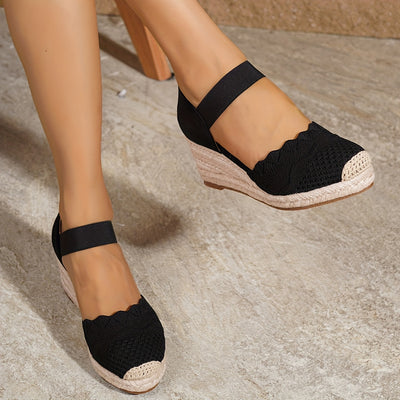 AirStep™ Women’s Slip-On Knit Platform Sandals