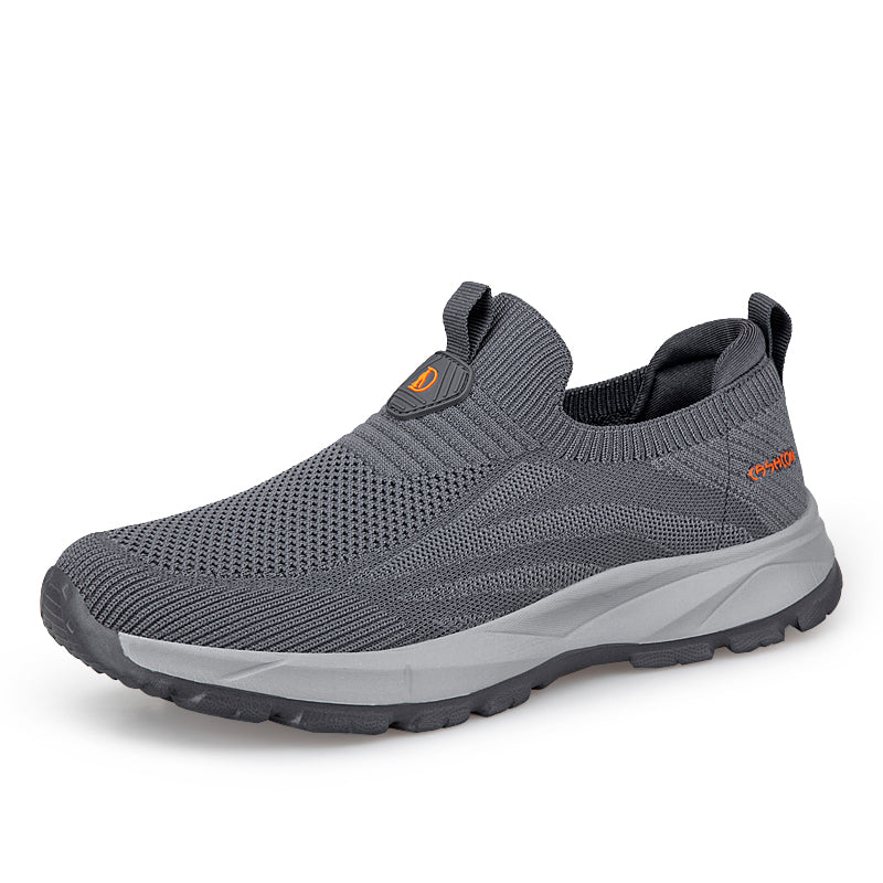 ComfyStride™ Men’s Orthopedic Slip-On Knit Sneakers