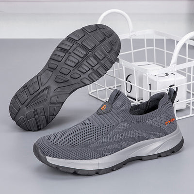ComfyStride™ Men’s Orthopedic Slip-On Knit Sneakers