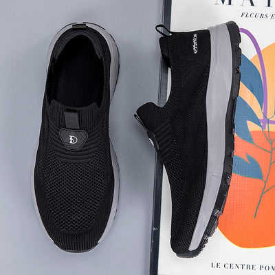 ComfyStride™ Men’s Orthopedic Slip-On Knit Sneakers