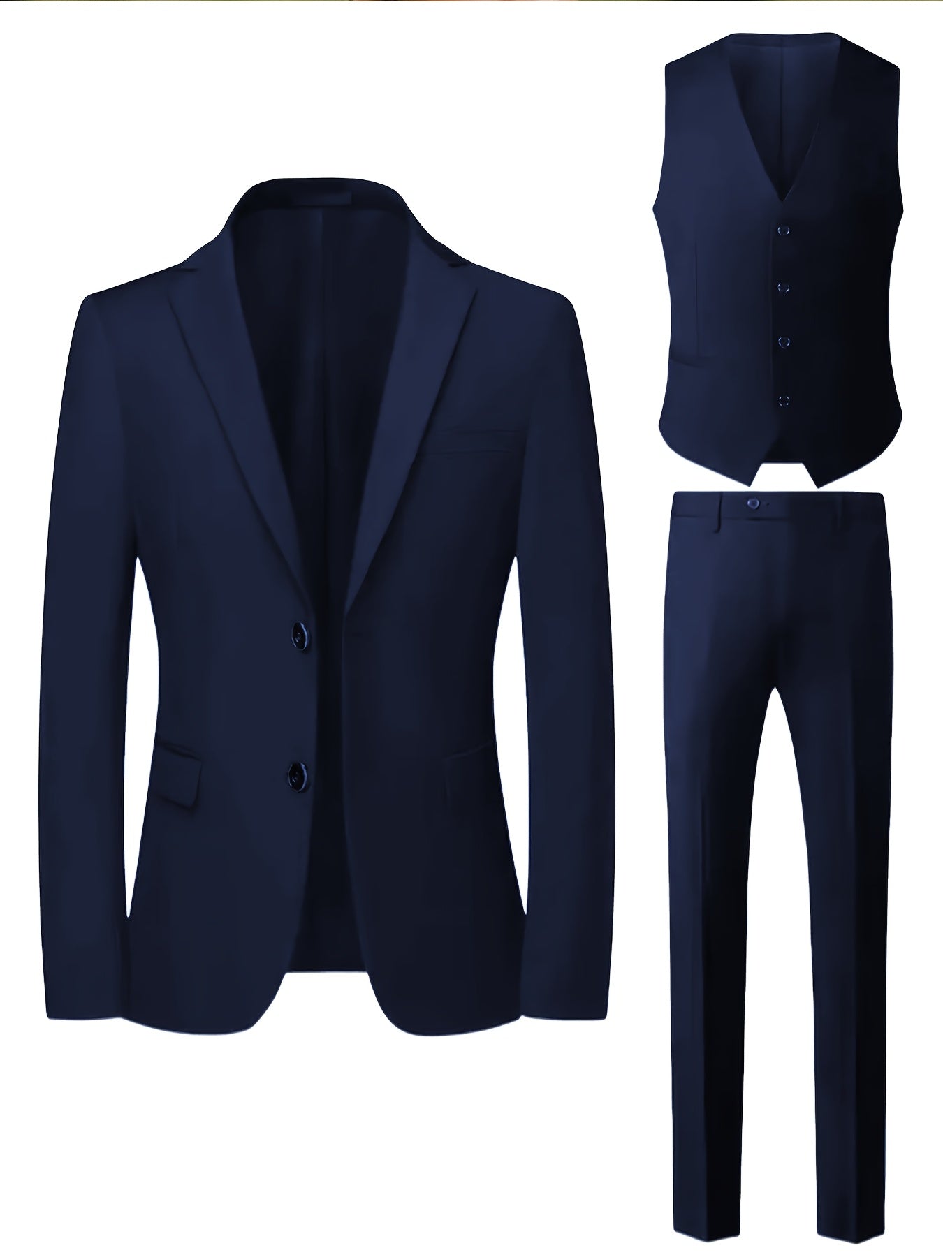 PowerElegance™ 3-Piece Plus-Size Suit Set