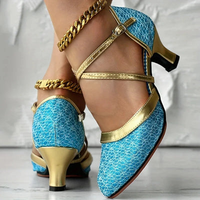 Talia | Elegant Chunky Heel Sandal