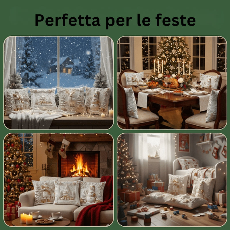 CozyFest™ | Christmas-Themed Decorative Pillow Cover