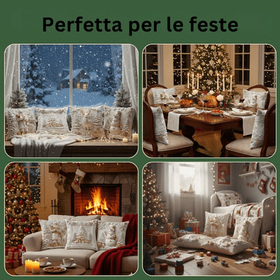 CozyFest™ | Christmas-Themed Decorative Pillow Cover