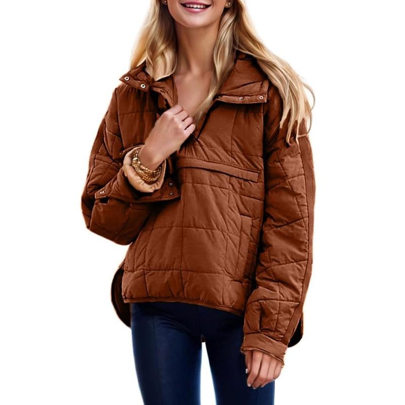 CozyGlide™ Oversized Quilted Puffer Hoodie