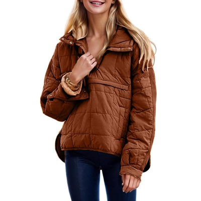 CozyGlide™ Oversized Quilted Puffer Hoodie