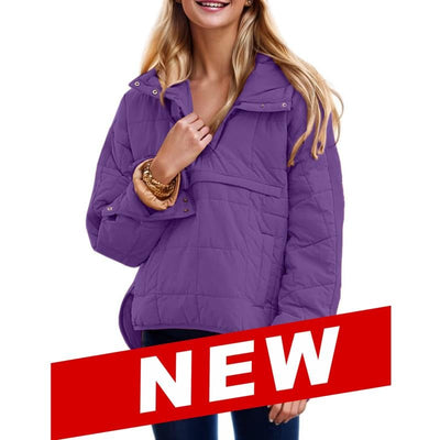 CozyGlide™ Oversized Quilted Puffer Hoodie