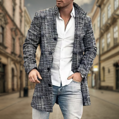 Adriano™ | Elegant Tailored Overcoat