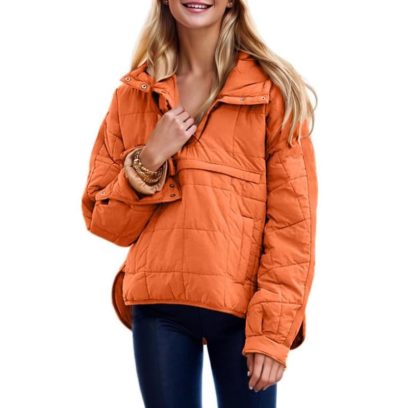 CozyGlide™ Oversized Quilted Puffer Hoodie