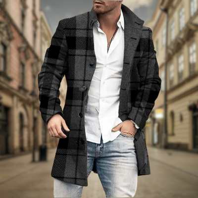 Adriano™ | Elegant Tailored Overcoat