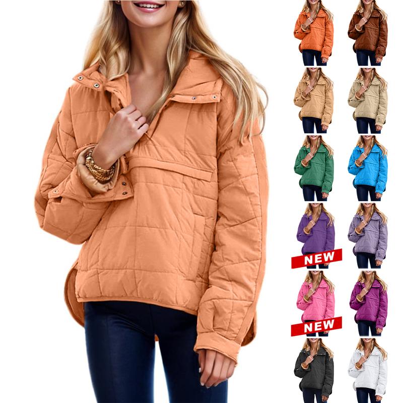 CozyGlide™ Oversized Quilted Puffer Hoodie