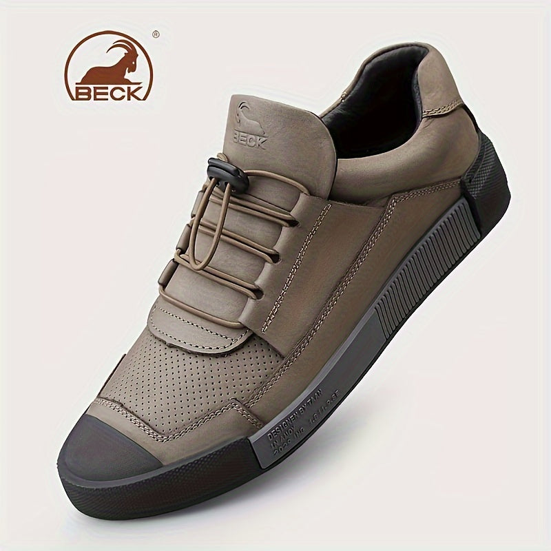 UrbanElegance™ Leather Lace-Up Shoes