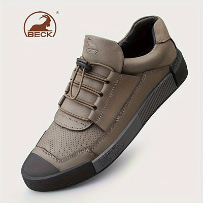 UrbanElegance™ Leather Lace-Up Shoes