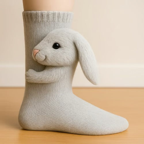 Lina™ | Soft Knitted Animal Socks