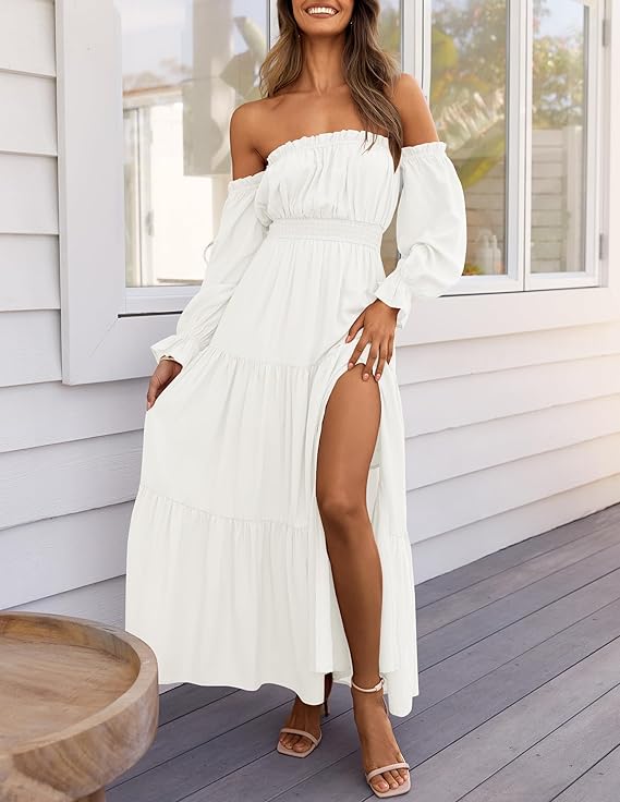 Zafira™ | Bohemian Split Maxi Dress
