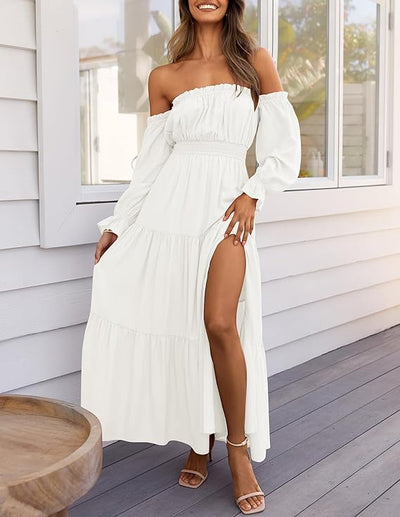 Zafira™ | Bohemian Split Maxi Dress