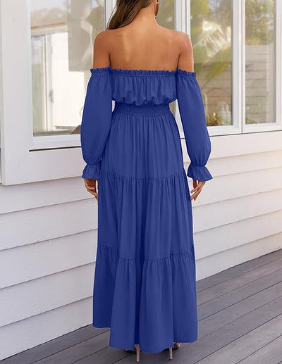 Zafira™ | Bohemian Split Maxi Dress
