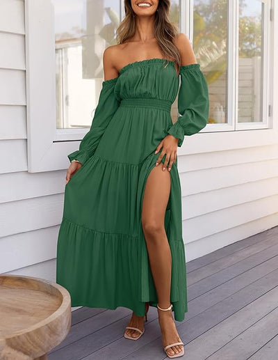 Zafira™ | Bohemian Split Maxi Dress