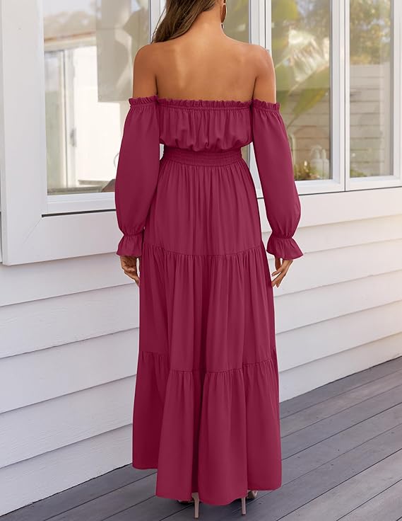 Zafira™ | Bohemian Split Maxi Dress