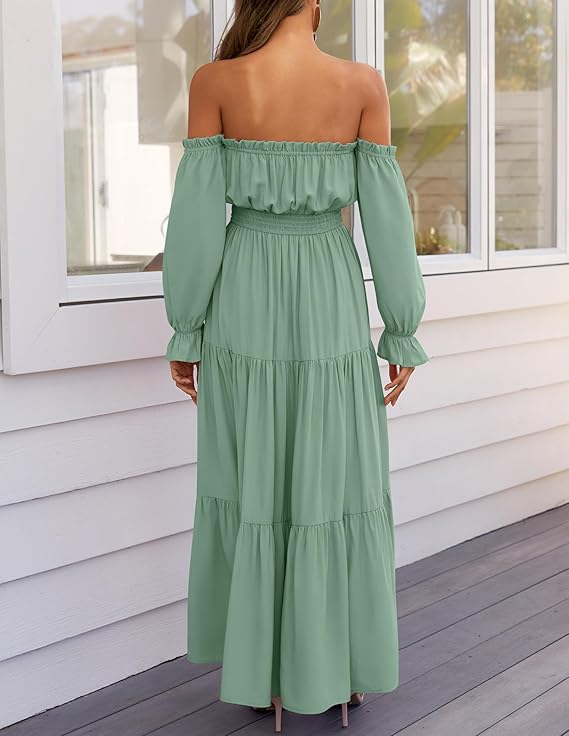 Zafira™ | Bohemian Split Maxi Dress