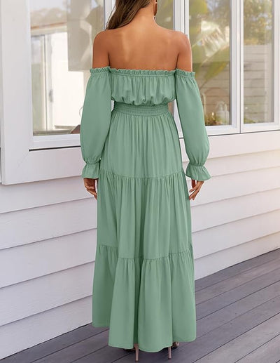 Zafira™ | Bohemian Split Maxi Dress