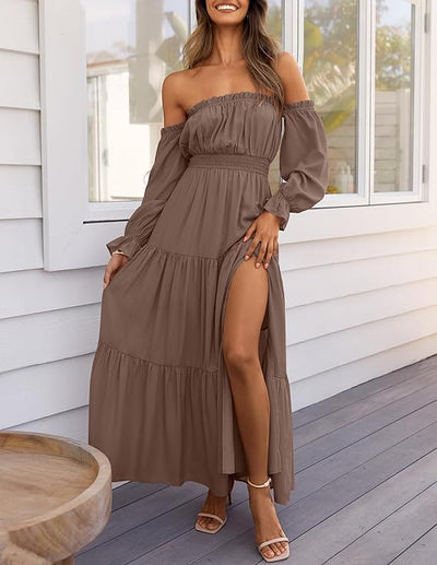 Zafira™ | Bohemian Split Maxi Dress