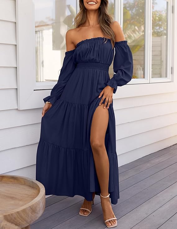 Zafira™ | Bohemian Split Maxi Dress