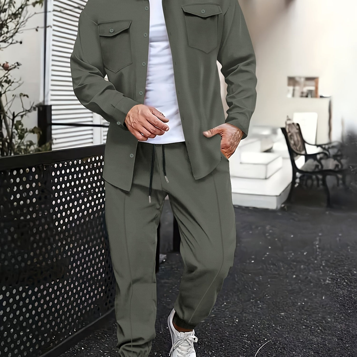 UrbanStride™ Men’s Leisurewear Set