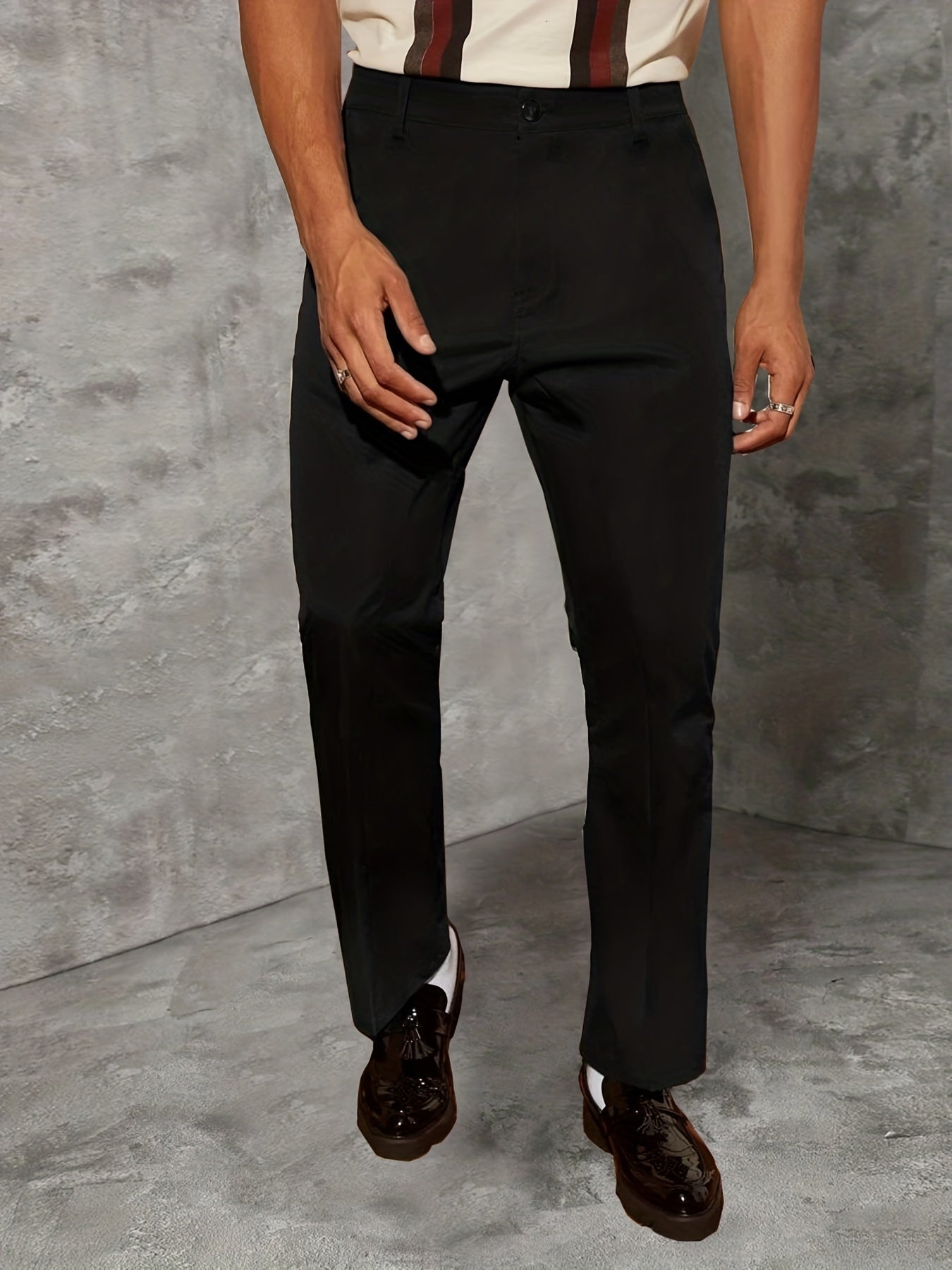 ClassicEase™ Plus-Size Men’s Suit Trousers
