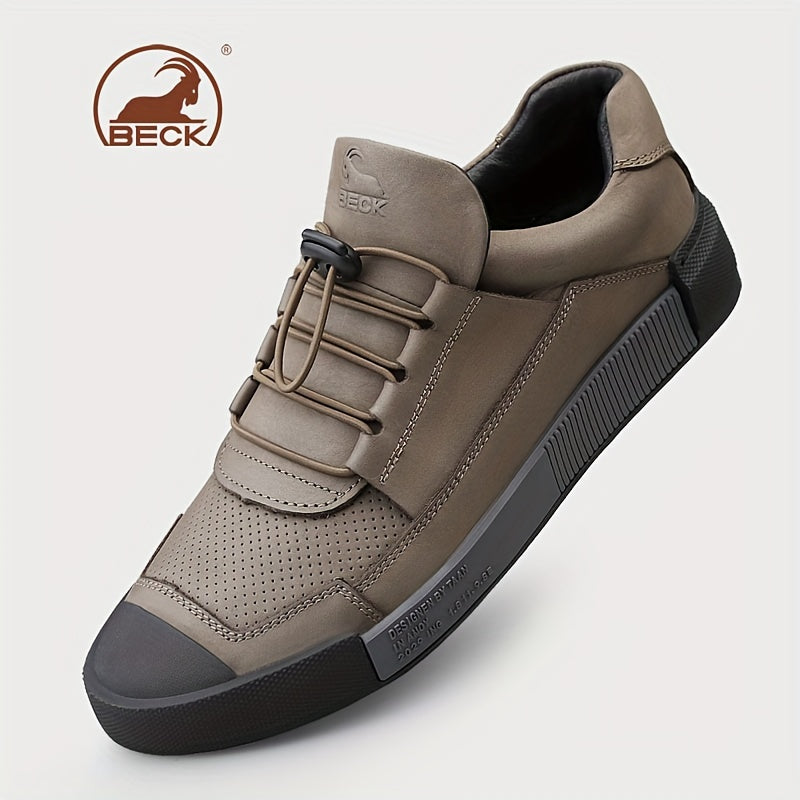 UrbanElegance™ Leather Lace-Up Shoes