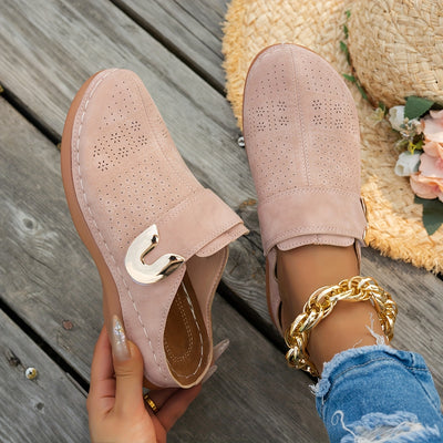 StrideUp™ Casual Wedges