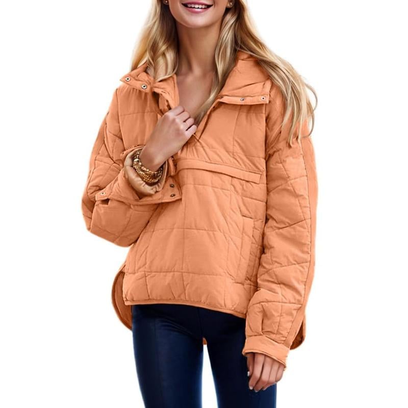 CozyCloud™ Women’s Oversized Puffer Hoodie