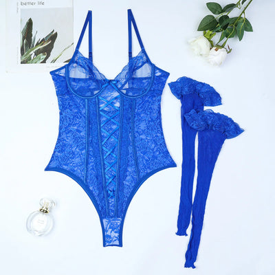 Sonya - Strappy One-Piece Bodysuit