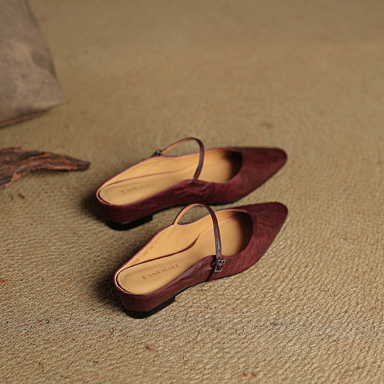 Veloria™ Luxe Leather Mules