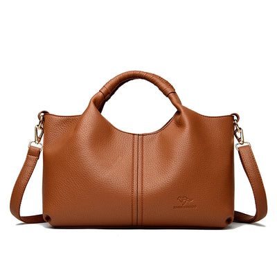 LuxeFlex™ Soft Leather Handbag