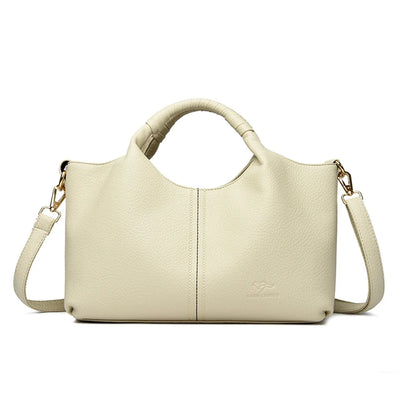 LuxeFlex™ Soft Leather Handbag