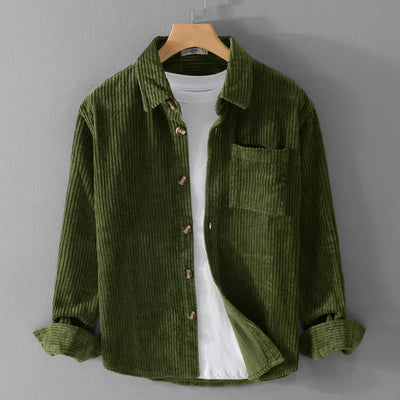 Rafael™ | Corduroy Button-Up Shirt