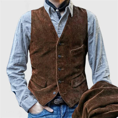 Savrani™ | Vintage Jacket and Vest Set