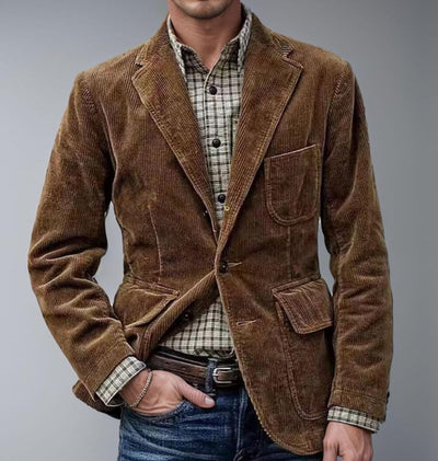 Savrani™ | Vintage Jacket and Vest Set