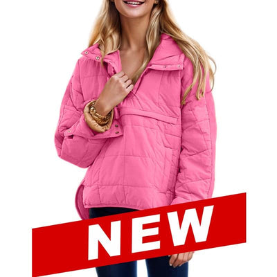 CozyGlide™ Oversized Quilted Puffer Hoodie