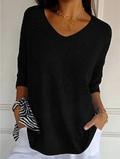 CozyRib™ – Women’s V-Neck Ribbed Knit Pullover
