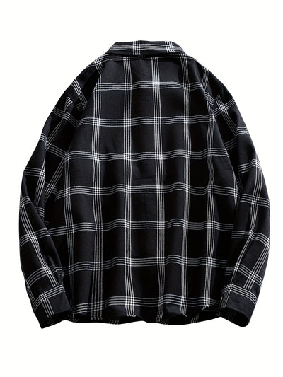UrbanLoom™ Casual Plaid Shirt
