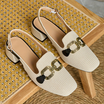 BelleChic™ French-Inspired Mary Jane Mid-Heels