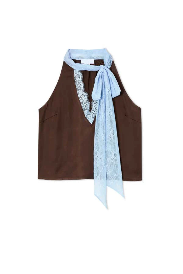 Luna™ | Contrast Satin Maxi Set