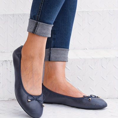 BlissBow™ Soft Sole Flats