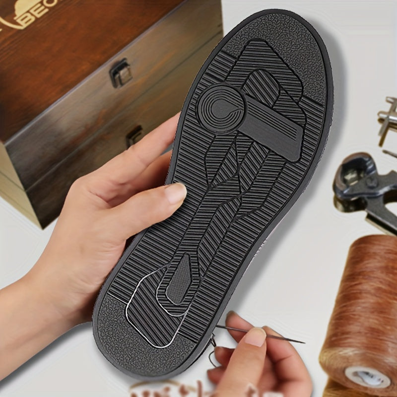 UrbanElegance™ Leather Lace-Up Shoes
