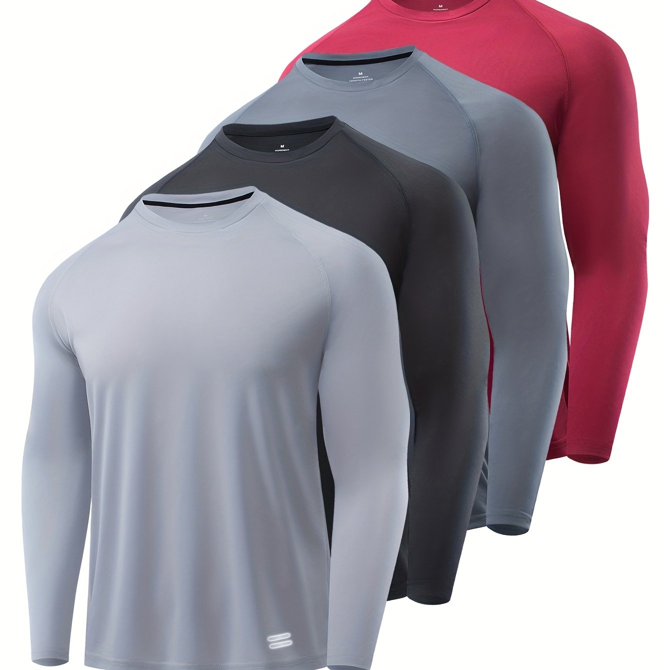 FlexDry™ 4-Pack Men’s Athletic Shirts