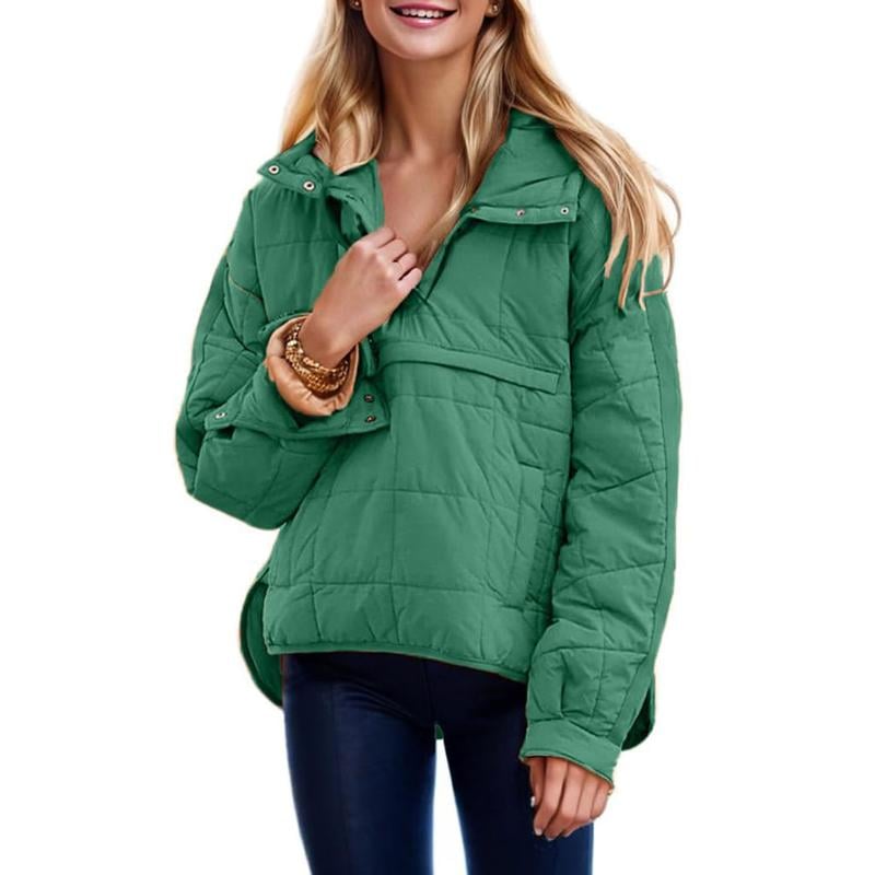 CozyGlide™ Oversized Quilted Puffer Hoodie