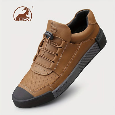 UrbanElegance™ Leather Lace-Up Shoes